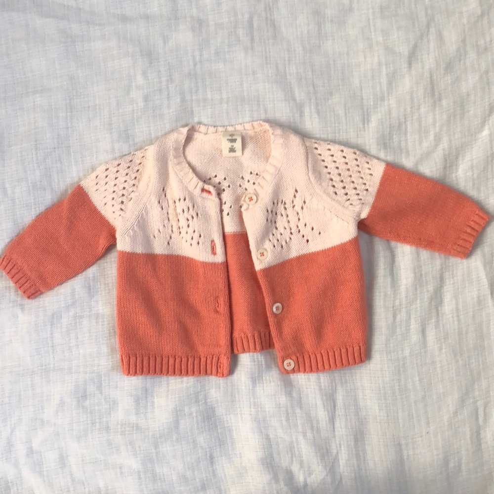Tucker + Tate 3M Baby Girl Sweater EUC
